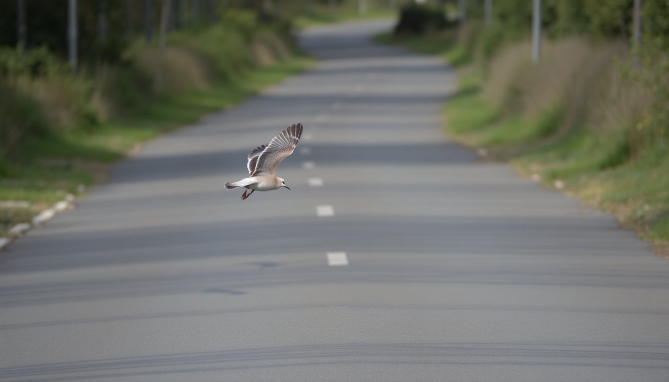 Mitos Ditabrak Burung Saat Naik Motor